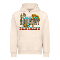 Sandshell Raised on Country and Sunshine Urban Hoodie - texasbilliewilder