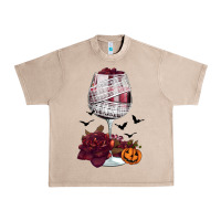 French Oak halloween roses wine Urban Heavy Tee - FaDigitalArtStudio