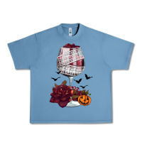 Pebble Blue halloween roses wine Urban Heavy Tee - FaDigitalArtStudio