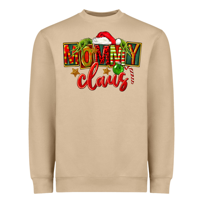 Christmas Mommy Claus Heavyweight Sweatshirt by FaDigitalArtStudio | Teevron