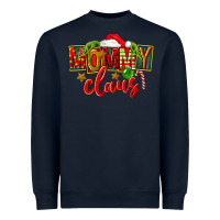 Navy christmas mommy claus Heavyweight Sweatshirt - FaDigitalArtStudio