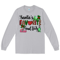 Moon Dust santa's favorite nail tech Long Sleeve Tee - AdoDesignShop