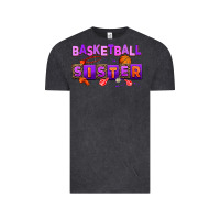 Vintage Black basketball sıster Vintage Tee - AdoDesignShop
