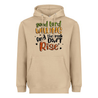 Mushroom good lord willing and the creek dont rise Heavyweight Hoodie - MaliasSmallBusiness