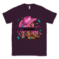 Plum pink costom name cowgirl hat and roses Classic Tee - AdoDesignShop