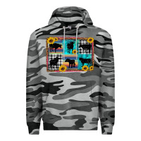 Slate Camo cow sunflower leopard Premium Hoodie - Artiststas