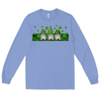 Colony Blue st patricks gnomes Long Sleeve Tee - Jasminsmagicworld