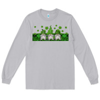 Moon Dust st patricks gnomes Long Sleeve Tee - Jasminsmagicworld