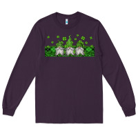 Plum st patricks gnomes Long Sleeve Tee - Jasminsmagicworld