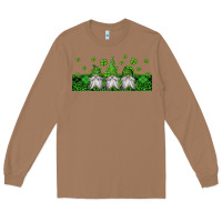 Toasted Coconut st patricks gnomes Long Sleeve Tee - Jasminsmagicworld