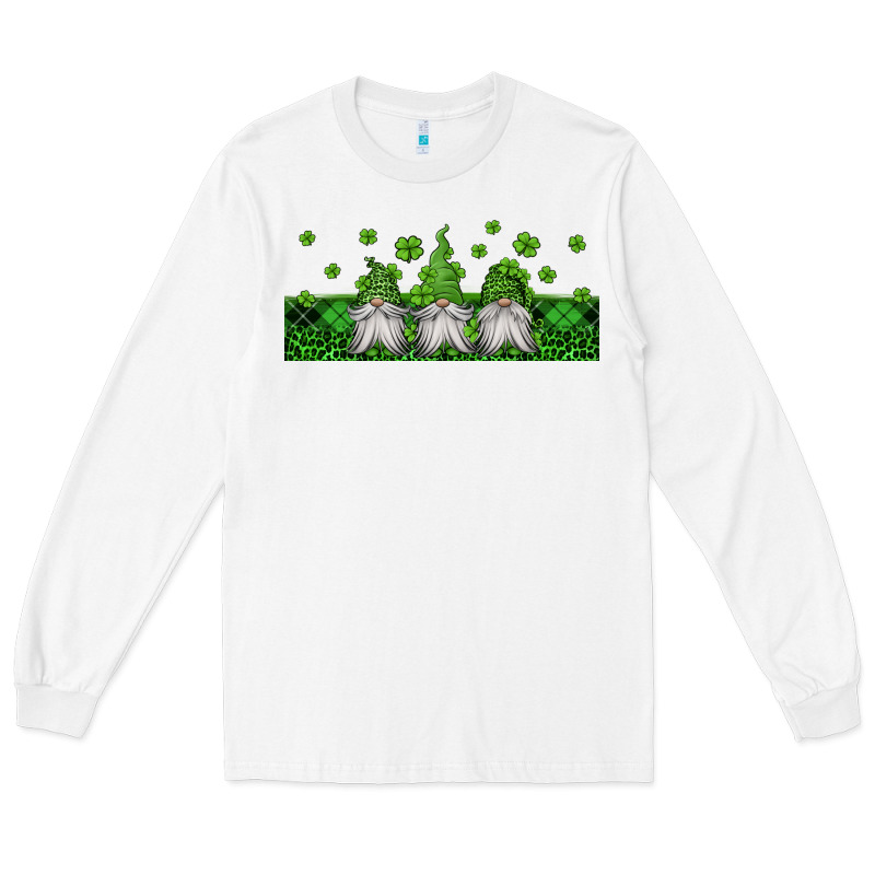St Patricks Gnomes Long Sleeve Tee by Jasminsmagicworld | Teevron