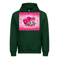 Forest Green Her fight is our fight Urban Hoodie - NancyCooperArtShop