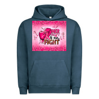 Pigment Midnight Navy Her fight is our fight Urban Hoodie - NancyCooperArtShop