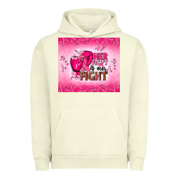Pigment Pistachio Her fight is our fight Urban Hoodie - NancyCooperArtShop