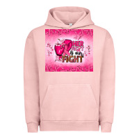 Pigment Salmon Her fight is our fight Urban Hoodie - NancyCooperArtShop