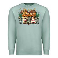 Seafoam love texas Premium Sweatshirt - NancyCooperArtShop