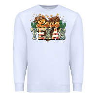 White love texas Premium Sweatshirt - NancyCooperArtShop
