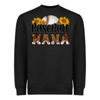 Black baseball nana Heavyweight Sweatshirt - HRA Design Shop