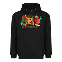Black lpn licensed practical nurse juneteenth Heavyweight Hoodie - NancyCooperArtShop