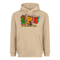 Mushroom lpn licensed practical nurse juneteenth Heavyweight Hoodie - NancyCooperArtShop