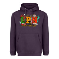 Plum lpn licensed practical nurse juneteenth Heavyweight Hoodie - NancyCooperArtShop