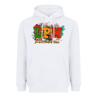 White lpn licensed practical nurse juneteenth Heavyweight Hoodie - NancyCooperArtShop