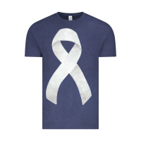 Vintage Denim lung cancer ribbon fa element Vintage Tee - FaDigitalArtStudio
