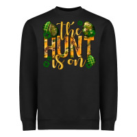 Black The hunt is on Easter Heavyweight Sweatshirt - Neo Western
