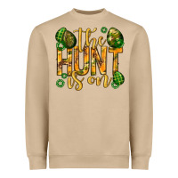 Mushroom The hunt is on Easter Heavyweight Sweatshirt - Neo Western