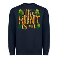 Navy The hunt is on Easter Heavyweight Sweatshirt - Neo Western