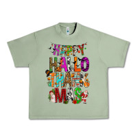 Oil Green happy hallothankmas Urban Heavy Tee - FaDigitalArtStudio