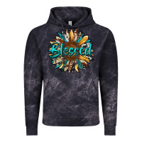 Cloud Black blessed sunflower Vintage Hoodie - RanaPortraitStore