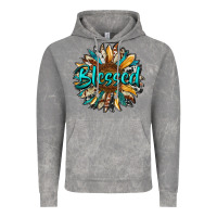 Cloud Rock blessed sunflower Vintage Hoodie - RanaPortraitStore