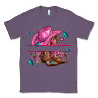 Lavender pink cowgirl hat and roses Classic Tee - AdoDesignShop