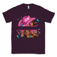 Plum pink cowgirl hat and roses Classic Tee - AdoDesignShop