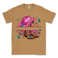 Toasted Coconut pink cowgirl hat and roses Classic Tee - AdoDesignShop