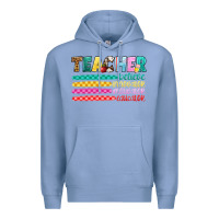 Colony Blue teacher believe Premium Hoodie - Artiststas