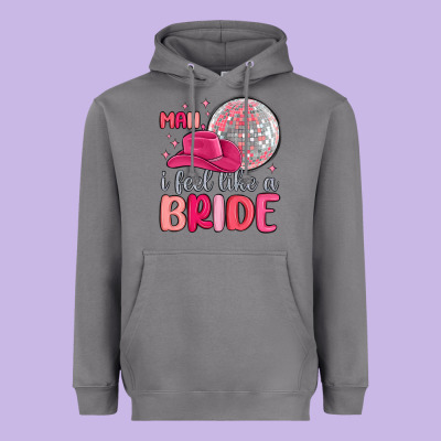 Man I Feel Like A Bride Heavyweight Hoodie Designed By Maliassmallbusiness