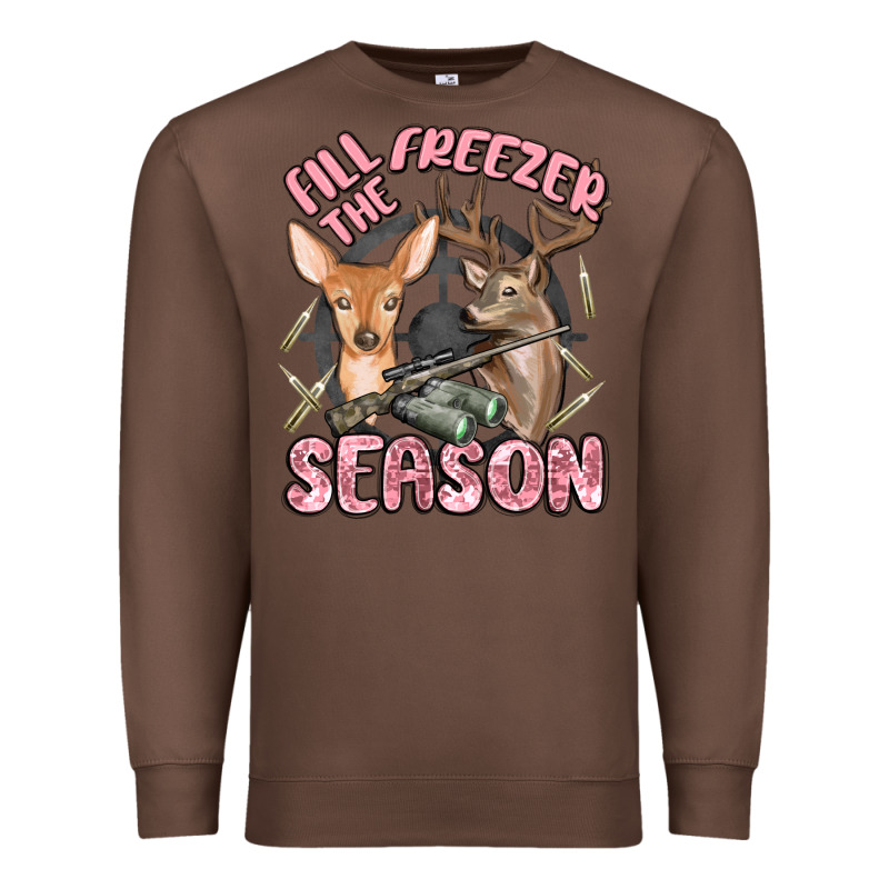 Fill The Freezer Season Premium Sweatshirt by MaliasSmallBusiness | Teevron