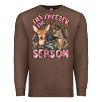 Chestnut fill the freezer season Premium Sweatshirt - MaliasSmallBusiness