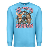 Ocean Blue fill the freezer season Premium Sweatshirt - MaliasSmallBusiness
