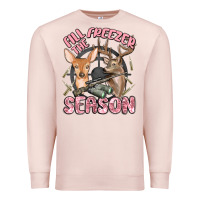 Pale Pink fill the freezer season Premium Sweatshirt - MaliasSmallBusiness