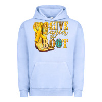 Pigment Grape Ice Give Cancer the boot Childhood Cancer Urban Hoodie - NancyCooperArtShop