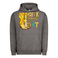 Pigment Tornado Give Cancer the boot Childhood Cancer Urban Hoodie - NancyCooperArtShop