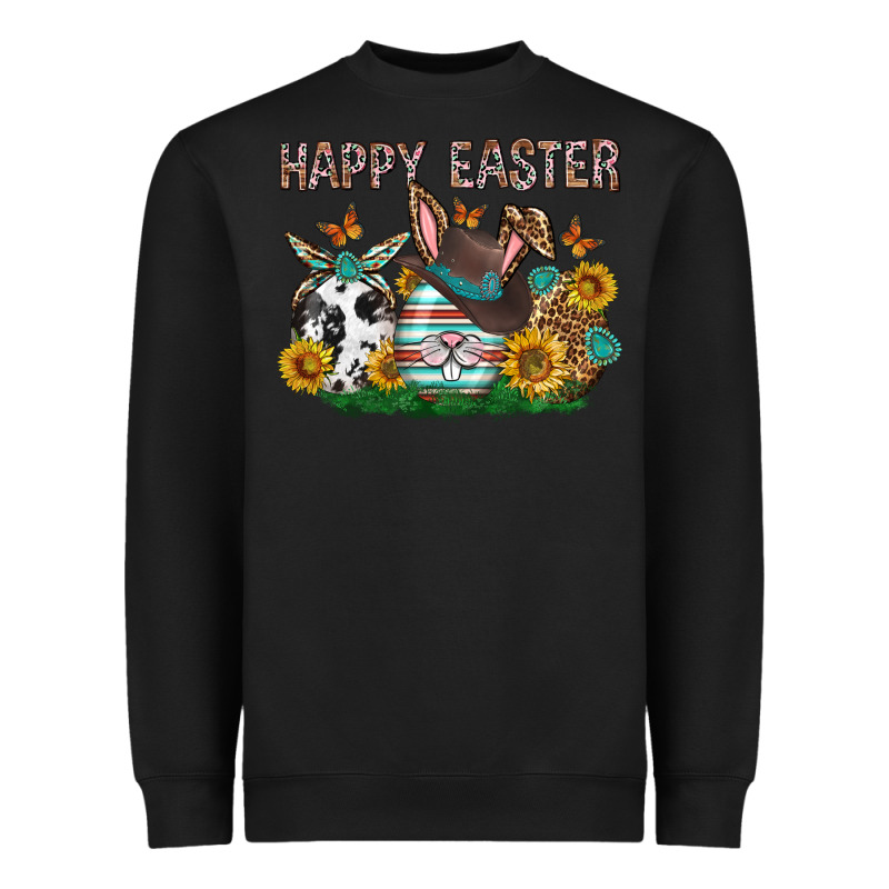 Western Happy Easter Heavyweight Sweatshirt by Neo Western | Teevron