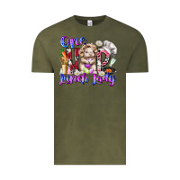Vintage Olive one hop lunch day Vintage Tee - RacoonDesign