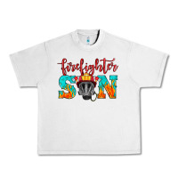 Lunar Rock firefighter son boy Urban Heavy Tee - HRA Design Shop