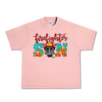 Salmon firefighter son boy Urban Heavy Tee - HRA Design Shop