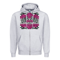 Heather Grey race mom Zipper Hoodie - BarkalooDesign