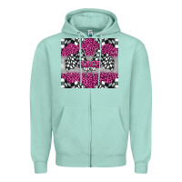 Seafoam race mom Zipper Hoodie - BarkalooDesign